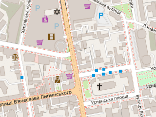 Розташування Пограбування наркобарона на мапі; Data: © OpenStreetMap contributors, SRTM, GEBCO, SONNY's LiDAR DTM, NASADEM, ESA WorldCover; Maps © Tracestrack