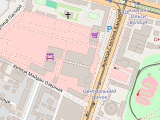 Розташування Цікавої науки на мапі; Data: © OpenStreetMap contributors, SRTM, GEBCO, SONNY's LiDAR DTM, NASADEM, ESA WorldCover; Maps © Tracestrack