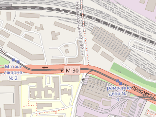 Розташування Дитинства на мапі; Data: © OpenStreetMap contributors, SRTM, GEBCO, SONNY's LiDAR DTM, NASADEM, ESA WorldCover; Maps © Tracestrack