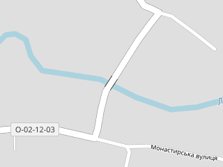 Розташування Лядова на мапі; Data: © OpenStreetMap contributors, SRTM, GEBCO, SONNY's LiDAR DTM, NASADEM, ESA WorldCover; Maps © Tracestrack