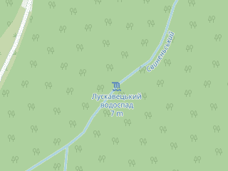 Розташування Лускавецький на мапі; Data: © OpenStreetMap contributors, SRTM, GEBCO, SONNY's LiDAR DTM, NASADEM, ESA WorldCover; Maps © Tracestrack