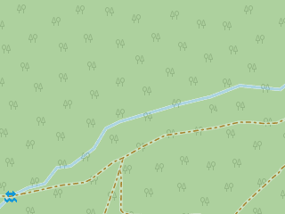 Розташування Замлацький на мапі; Data: © OpenStreetMap contributors, SRTM, GEBCO, SONNY's LiDAR DTM, NASADEM, ESA WorldCover; Maps © Tracestrack