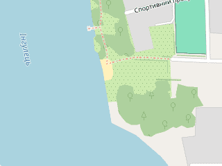 Розташування Приютівський на мапі; Data: © OpenStreetMap contributors, SRTM, GEBCO, SONNY's LiDAR DTM, NASADEM, ESA WorldCover; Maps © Tracestrack