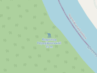Розташування Передіванський на мапі; Data: © OpenStreetMap contributors, SRTM, GEBCO, SONNY's LiDAR DTM, NASADEM, ESA WorldCover; Maps © Tracestrack