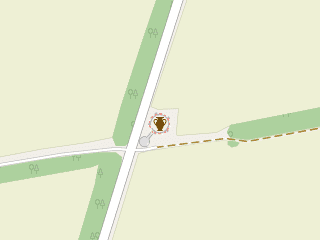 Розташування Мельгунівський курган на мапі; Data: © OpenStreetMap contributors, SRTM, GEBCO, SONNY's LiDAR DTM, NASADEM, ESA WorldCover; Maps © Tracestrack