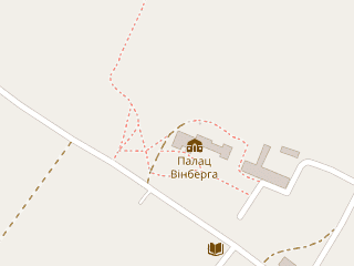 Розташування Вінберга на мапі; Data: © OpenStreetMap contributors, SRTM, GEBCO, SONNY's LiDAR DTM, NASADEM, ESA WorldCover; Maps © Tracestrack