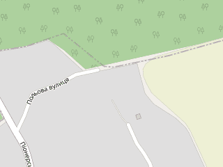 Розташування Forest club Sherwood на мапі; Data: © OpenStreetMap contributors, SRTM, GEBCO, SONNY's LiDAR DTM, NASADEM, ESA WorldCover; Maps © Tracestrack