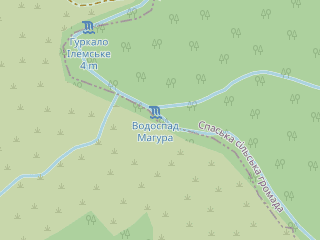 Розташування Магура на мапі; Data: © OpenStreetMap contributors, SRTM, GEBCO, SONNY's LiDAR DTM, NASADEM, ESA WorldCover; Maps © Tracestrack