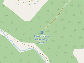 Розташування Кунисівський на мапі; Data: © OpenStreetMap contributors, SRTM, GEBCO, SONNY's LiDAR DTM, NASADEM, ESA WorldCover; Maps © Tracestrack
