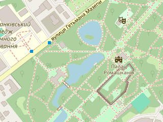 Розташування Свідок семи поколінь на мапі; Data: © OpenStreetMap contributors, SRTM, GEBCO, SONNY's LiDAR DTM, NASADEM, ESA WorldCover; Maps © Tracestrack