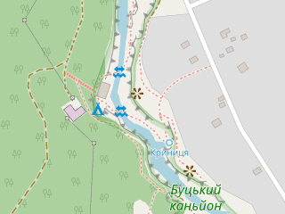 Розташування Буцький на мапі; Data: © OpenStreetMap contributors, SRTM, GEBCO, SONNY's LiDAR DTM, NASADEM, ESA WorldCover; Maps © Tracestrack