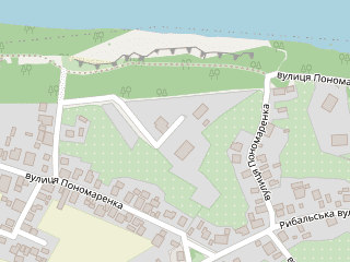 Розташування Villa Village на мапі; Data: © OpenStreetMap contributors, SRTM, GEBCO, SONNY's LiDAR DTM, NASADEM, ESA WorldCover; Maps © Tracestrack
