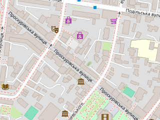 Розташування Божевільня №16 на мапі; Data: © OpenStreetMap contributors, SRTM, GEBCO, SONNY's LiDAR DTM, NASADEM, ESA WorldCover; Maps © Tracestrack