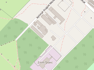 Розташування Complex VLADA Resort на мапі; Data: © OpenStreetMap contributors, SRTM, GEBCO, SONNY's LiDAR DTM, NASADEM, ESA WorldCover; Maps © Tracestrack