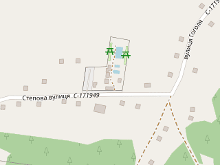 Розташування Аквамарин на мапі; Data: © OpenStreetMap contributors, SRTM, GEBCO, SONNY's LiDAR DTM, NASADEM, ESA WorldCover; Maps © Tracestrack