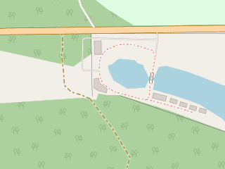 Розташування Riverwood Relax Park на мапі; Data: © OpenStreetMap contributors, SRTM, GEBCO, SONNY's LiDAR DTM, NASADEM, ESA WorldCover; Maps © Tracestrack