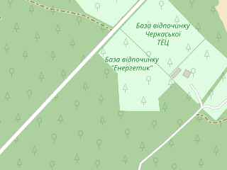 Розташування SUNRISE SOKIRNA на мапі; Data: © OpenStreetMap contributors, SRTM, GEBCO, SONNY's LiDAR DTM, NASADEM, ESA WorldCover; Maps © Tracestrack