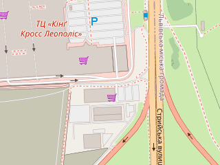 Розташування VIK Cars на мапі; Data: © OpenStreetMap contributors, SRTM, GEBCO, SONNY's LiDAR DTM, NASADEM, ESA WorldCover; Maps © Tracestrack