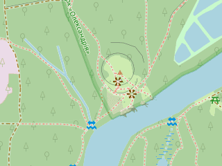 Розташування Дуб Семена Палія на мапі; Data: © OpenStreetMap contributors, SRTM, GEBCO, SONNY's LiDAR DTM, NASADEM, ESA WorldCover; Maps © Tracestrack