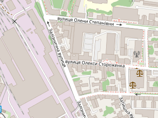 Розташування Одного разу в Лондоні на мапі; Data: © OpenStreetMap contributors, SRTM, GEBCO, SONNY's LiDAR DTM, NASADEM, ESA WorldCover; Maps © Tracestrack