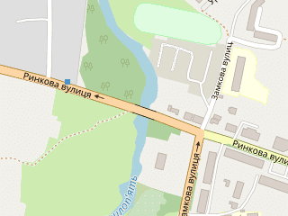 Розташування Гнилоп'ять на мапі; Data: © OpenStreetMap contributors, SRTM, GEBCO, SONNY's LiDAR DTM, NASADEM, ESA WorldCover; Maps © Tracestrack