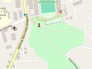 Розташування Златогор на мапі; Data: © OpenStreetMap contributors, SRTM, GEBCO, SONNY's LiDAR DTM, NASADEM, ESA WorldCover; Maps © Tracestrack