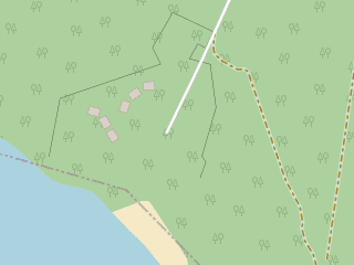Розташування Secret Resort Club на мапі; Data: © OpenStreetMap contributors, SRTM, GEBCO, SONNY's LiDAR DTM, NASADEM, ESA WorldCover; Maps © Tracestrack
