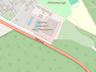 Розташування Панорама на мапі; Data: © OpenStreetMap contributors, SRTM, GEBCO, SONNY's LiDAR DTM, NASADEM, ESA WorldCover; Maps © Tracestrack