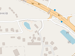 Розташування Романківська садиба на мапі; Data: © OpenStreetMap contributors, SRTM, GEBCO, SONNY's LiDAR DTM, NASADEM, ESA WorldCover; Maps © Tracestrack