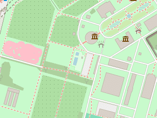 Розташування Пірс 39 на мапі; Data: © OpenStreetMap contributors, SRTM, GEBCO, SONNY's LiDAR DTM, NASADEM, ESA WorldCover; Maps © Tracestrack