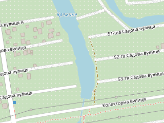 Розташування Яремине на мапі; Data: © OpenStreetMap contributors, SRTM, GEBCO, SONNY's LiDAR DTM, NASADEM, ESA WorldCover; Maps © Tracestrack
