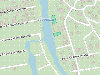 Розташування Зариваха на мапі; Data: © OpenStreetMap contributors, SRTM, GEBCO, SONNY's LiDAR DTM, NASADEM, ESA WorldCover; Maps © Tracestrack