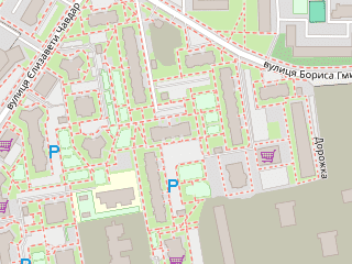 Розташування Маєток монстрів на мапі; Data: © OpenStreetMap contributors, SRTM, GEBCO, SONNY's LiDAR DTM, NASADEM, ESA WorldCover; Maps © Tracestrack