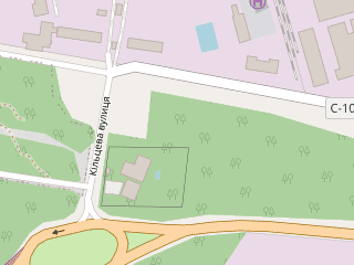 Розташування DOM на мапі; Data: © OpenStreetMap contributors, SRTM, GEBCO, SONNY's LiDAR DTM, NASADEM, ESA WorldCover; Maps © Tracestrack