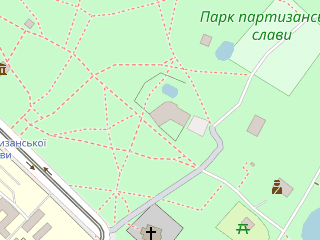 Розташування Окупації Києва на мапі; Data: © OpenStreetMap contributors, SRTM, GEBCO, SONNY's LiDAR DTM, NASADEM, ESA WorldCover; Maps © Tracestrack