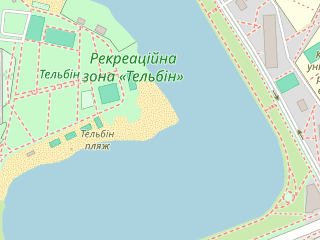 Розташування Тельбін на мапі; Data: © OpenStreetMap contributors, SRTM, GEBCO, SONNY's LiDAR DTM, NASADEM, ESA WorldCover; Maps © Tracestrack
