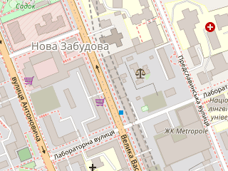 Розташування DESTROY на мапі; Data: © OpenStreetMap contributors, SRTM, GEBCO, SONNY's LiDAR DTM, NASADEM, ESA WorldCover; Maps © Tracestrack