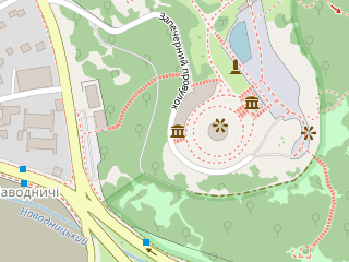 Розташування Становлення української нації на мапі; Data: © OpenStreetMap contributors, SRTM, GEBCO, SONNY's LiDAR DTM, NASADEM, ESA WorldCover; Maps © Tracestrack