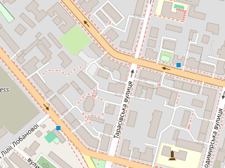 Розташування Таємниці да Вінчі на мапі; Data: © OpenStreetMap contributors, SRTM, GEBCO, SONNY's LiDAR DTM, NASADEM, ESA WorldCover; Maps © Tracestrack