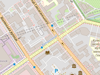 Розташування П'ятниця 13 на мапі; Data: © OpenStreetMap contributors, SRTM, GEBCO, SONNY's LiDAR DTM, NASADEM, ESA WorldCover; Maps © Tracestrack