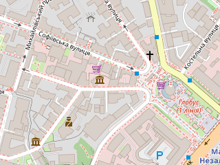 Розташування Кімната допиту 24 на мапі; Data: © OpenStreetMap contributors, SRTM, GEBCO, SONNY's LiDAR DTM, NASADEM, ESA WorldCover; Maps © Tracestrack