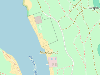 Розташування SOUTH BEACH на мапі; Data: © OpenStreetMap contributors, SRTM, GEBCO, SONNY's LiDAR DTM, NASADEM, ESA WorldCover; Maps © Tracestrack