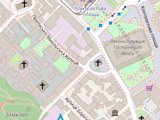 Розташування Відьмак на мапі; Data: © OpenStreetMap contributors, SRTM, GEBCO, SONNY's LiDAR DTM, NASADEM, ESA WorldCover; Maps © Tracestrack