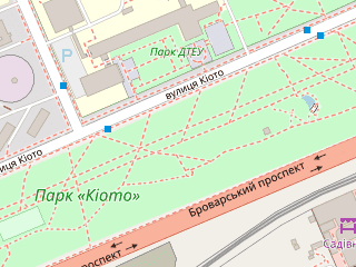 Розташування Кіото на мапі; Data: © OpenStreetMap contributors, SRTM, GEBCO, SONNY's LiDAR DTM, NASADEM, ESA WorldCover; Maps © Tracestrack