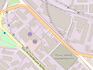 Розташування Метро на мапі; Data: © OpenStreetMap contributors, SRTM, GEBCO, SONNY's LiDAR DTM, NASADEM, ESA WorldCover; Maps © Tracestrack