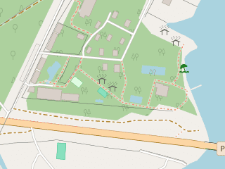 Розташування Sobi Club на мапі; Data: © OpenStreetMap contributors, SRTM, GEBCO, SONNY's LiDAR DTM, NASADEM, ESA WorldCover; Maps © Tracestrack