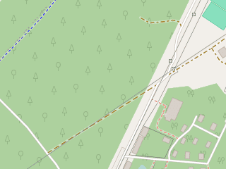 Розташування Wood Hills на мапі; Data: © OpenStreetMap contributors, SRTM, GEBCO, SONNY's LiDAR DTM, NASADEM, ESA WorldCover; Maps © Tracestrack