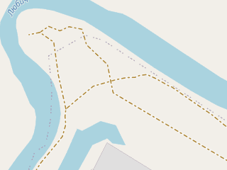 Розташування NA VODI на мапі; Data: © OpenStreetMap contributors, SRTM, GEBCO, SONNY's LiDAR DTM, NASADEM, ESA WorldCover; Maps © Tracestrack