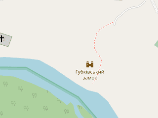 Розташування Губківський на мапі; Data: © OpenStreetMap contributors, SRTM, GEBCO, SONNY's LiDAR DTM, NASADEM, ESA WorldCover; Maps © Tracestrack