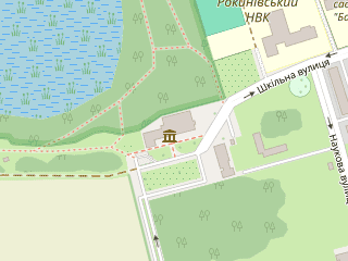 Розташування Історії сільського господарства Волині на мапі; Data: © OpenStreetMap contributors, SRTM, GEBCO, SONNY's LiDAR DTM, NASADEM, ESA WorldCover; Maps © Tracestrack